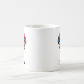 Mug Parachutiste mignon avec Parachute coloré (Centre)