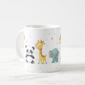 Mug Parade animalière en Pastel - Amusants Conception  (Devant gauche)