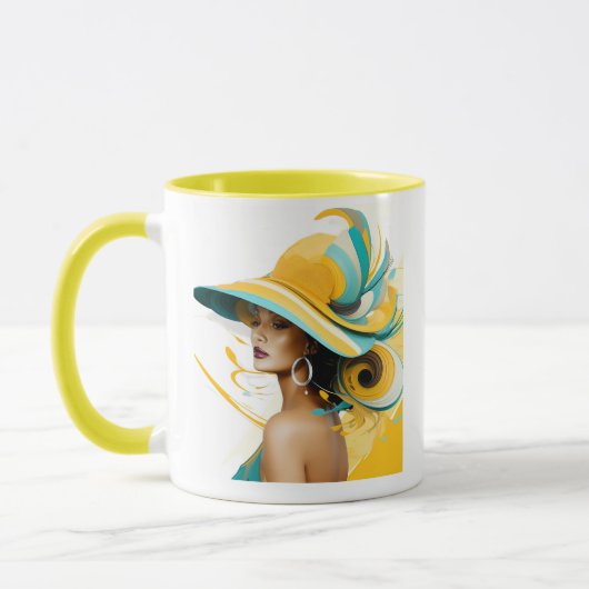 MUG PARADE DE CASQUETTE DE FANCY #5 (Gauche)