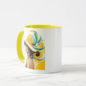 MUG PARADE DE CASQUETTE DE FANCY #5 (Devant gauche)
