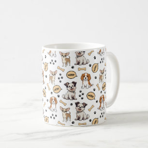 Mug Parade de chiots joueurs