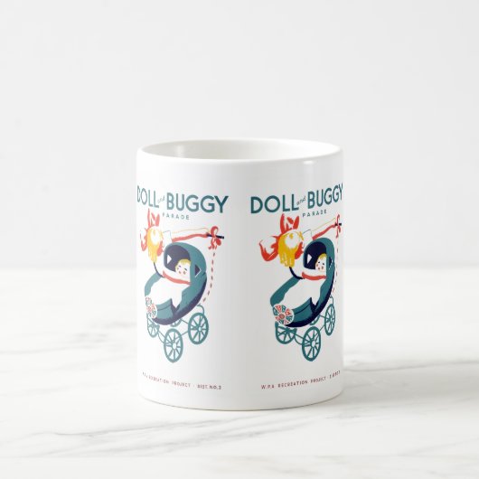 Mug Parade poupée et buggy (Centre)