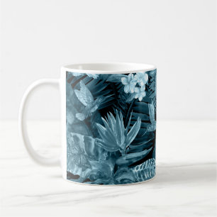 Mug Paradis Aquarelle Tropical: Fleur de Jungle
