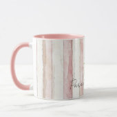 Mug Paradis Crème Rose Fleur d'Orchidée Tropicale à la (Gauche)