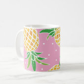 Mug Paradis de l'ananas : Motif tropical (Devant gauche)