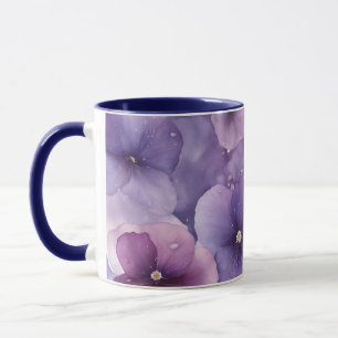 Mug Paradis des Fleurs de Violets