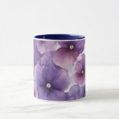 Mug Paradis des Fleurs de Violets (Centre)