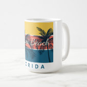 Mug Paradis du Surf Miami Beach Floride (Devant droit)