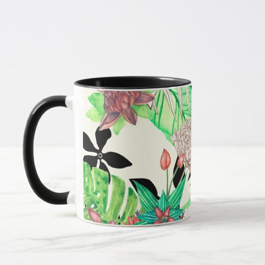 Mug Paradis floral II (Gauche)