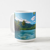 Mug Paradis insulaire du Costa Rica (Devant gauche)