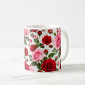 Mug Paradis romantique des roses (Devant droit)