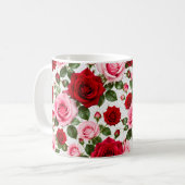 Mug Paradis romantique des roses (Devant gauche)