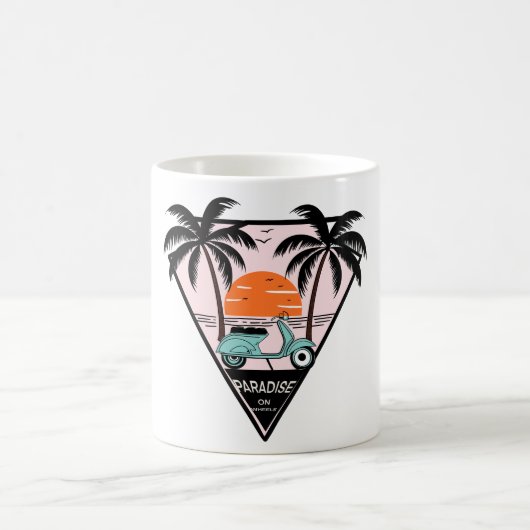 Mug Paradis sur roues (Centre)