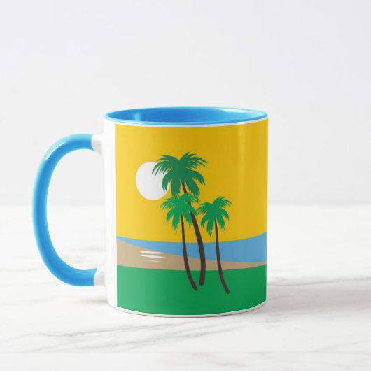 Mug Paradis tropical (Gauche)