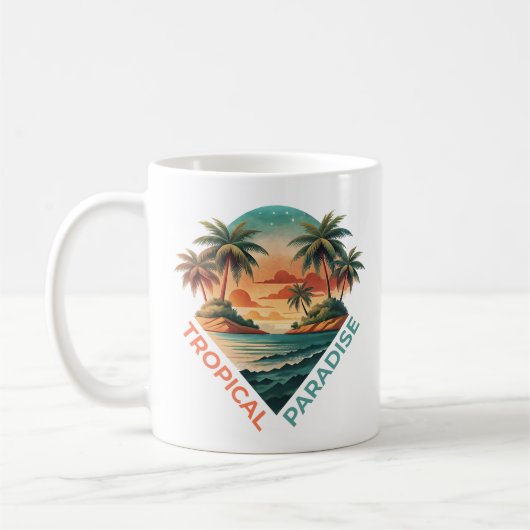 Mug Paradis Tropical (Gauche)