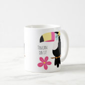 Mug Paradis tropical coloré Toucan (Devant droit)