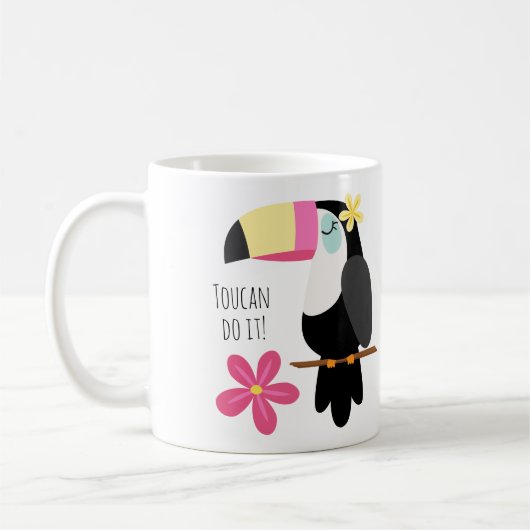 Mug Paradis tropical coloré Toucan (Gauche)