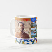 Mug paradis tropical, île de Vincent (Devant gauche)
