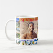 Mug paradis tropical, île de Vincent (Gauche)