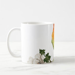 Mug Paradise Birds : Exotic Floral Arrière - plan
