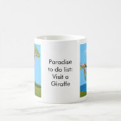 Mug Paradise to do list: Giraffe (Centre)