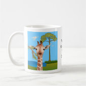 Mug Paradise to do list: Giraffe (Gauche)