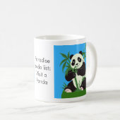 Mug Paradise to do list: Panda (Devant droit)