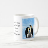 Mug Paradise to do list: Penguins (Devant droit)