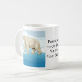 Mug Paradise to do list: Polar Bear (Devant gauche)