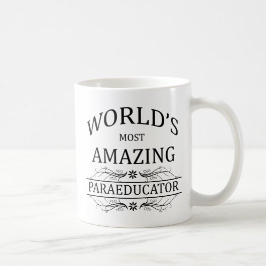 Mug Paraeducator le plus extraordinaire du monde (Droite)