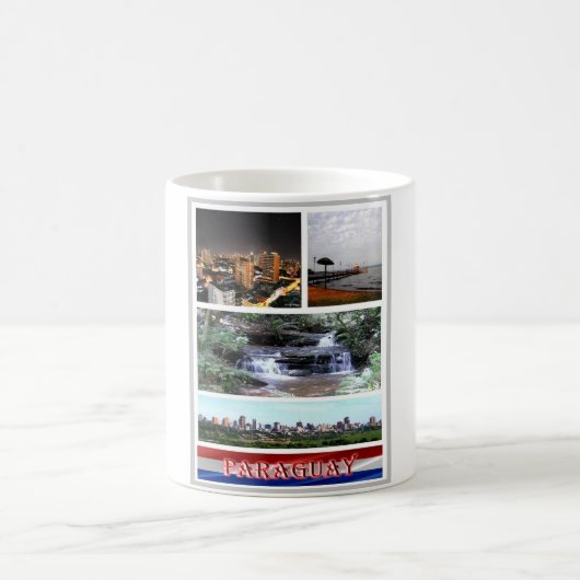 Mug Paraguay - Mosaic - (Centre)