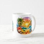 Mug Paraíso en el Atardecer (Devant droit)