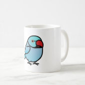 Mug Parakeet de Ringneck indien de Chubby (Devant droit)