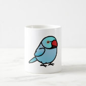Mug Parakeet de Ringneck indien de Chubby (Centre)