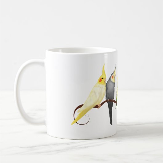 Mug Parakeets & Cockatiels ! (Gauche)