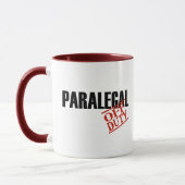 Mug Paralégal qui n'est pas de service (Gauche)