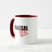 Mug Paralégal qui n'est pas de service (Devant gauche)