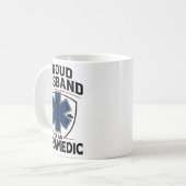 Mug Paramedic Husband Proud Husband Of An Paramedic (Devant gauche)