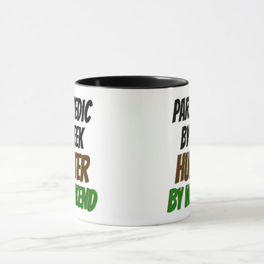 Mug Paramedic Loves Chasse (Centre)