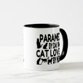 Mug Paramètre Amoureux des chats (Devant droit)