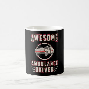 Mug Paramètre Emt d'urgence du pilote d'ambulance géni