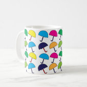 Mug Parapluie coloré (Devant gauche)