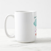 Mug Parapluie coloré avec de mignons nuages (Gauche)