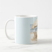 Mug Parapluie de plage océan mer sable sérénité (Gauche)
