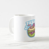 Mug Parapluie d'eau de coco fraîche (Devant gauche)