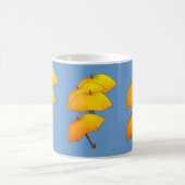 Mug Parapluie jaune flottant (Centre)