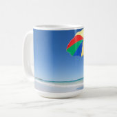 Mug Parapluie sur la plage | Australie (Devant gauche)