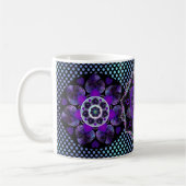 Mug Parapluie violet & coeurs .7 (Gauche)