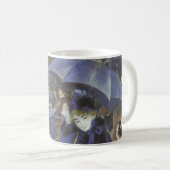 Mug Parapluies de Pierre Renoir, Impressionnisme Vinta (Devant droit)