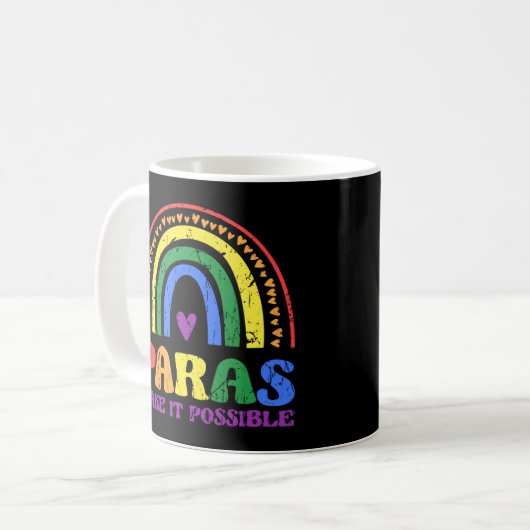 Mug Paras rendre possible assistant enseignant (Devant gauche)